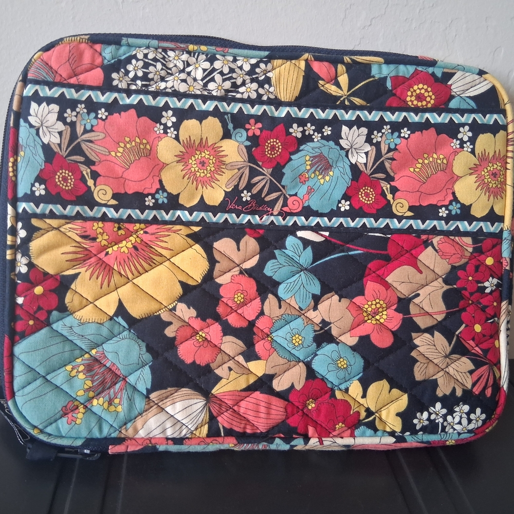 Floral Quilted Tablet Case
